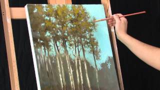 Time Lapse Impressionist Oil Landscape Painting  The Grouping by Tim Gagnon [upl. by Merwin]