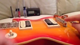 Les Paul Quick Setup Specs [upl. by Munsey597]