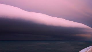 Frightening Storm Hits Cruise Ship in the English Channel OVER THREE MILLION VIEWS [upl. by Dasie940]