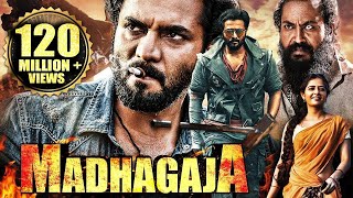 MADHAGAJA 2022 New Released Full Hindi Dubbed South Movie  Srii Murali Jagapathi Babu Ashika R [upl. by Trygve]