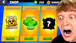 VERPASSE NICHT diese GEHEIMEN GRATIS GESCHENKE in BRAWL STARS [upl. by Rusert]