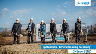 ONEnewBENZ  Spatenstich für Neubau in Gengenbach  Groundbreaking ceremony in Gengenbach [upl. by Fulmis]