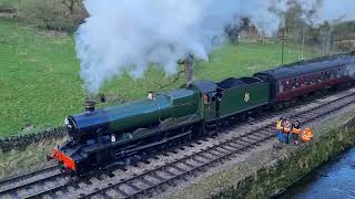 Keighley Worth Valley railway SteamGala2024​ ​KeighleyworthValleyRailway​ haworth​ 230324 [upl. by Aset]