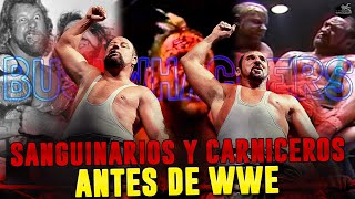 Los CARNICEROS y SANGU I NARIOS del RING ANTES de los BUSHWHACKERS  SWEET WRESTLING WWE 2023 [upl. by Gaskill41]