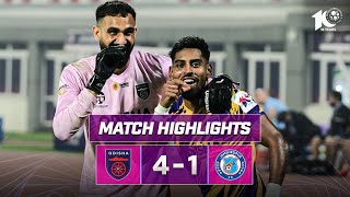 Match Highlights  Odisha FC 41 Jamshedpur FC  MW 12  ISL 202324 [upl. by Iblehs]