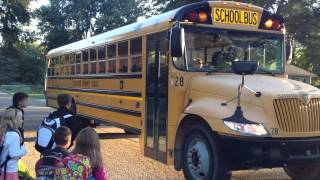 Austins 1st day of Kindergarten going on the Bus [upl. by Olav]