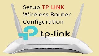 TP LINK Wireless Router Configuration Tutorial  TP LINK TL WR840N  AF Tech House [upl. by Loni]