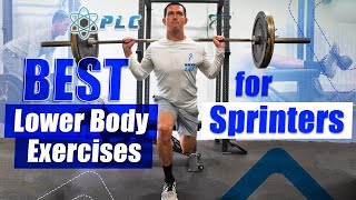 Best Lower Body Exercises For Sprinters  How To Get Faster [upl. by Aidualc860]