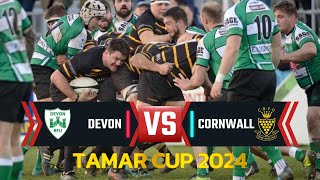 Devon vs Cornwall Tamar Cup 2024 [upl. by Liemaj]