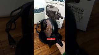 Unboxing my New Waffle Maker  Farberware single flip Waffle maker shorts [upl. by Hamford]