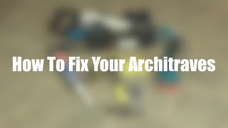 How To Fix Architraves  Skirting World Tutorials [upl. by Robma]