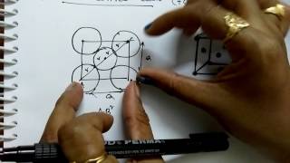 Packing Efficiency for simple Cubic BCC and FCC solid state chemistry [upl. by Sobmalarah]