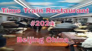 New Years Eve 2024 Time Train Restaurant In Beijing  New year ceremony 2024 [upl. by Ringsmuth33]