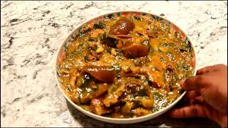 OGBONO SOUP RECIPE how to make ogbono soup [upl. by Boccaj]