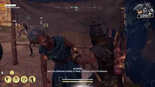 Assassins Creed Odyssey Find and Kill the Athenian Leader of Megaris [upl. by Rednav]