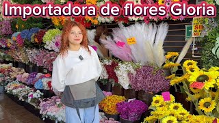 Importadora de Flores Gloria en Guadalajara flores mayoreo Día de las madres y día de Muertos [upl. by Ybot891]