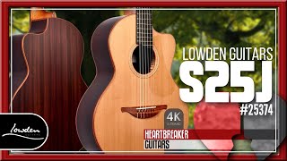 Lowden Guitars  S25 Nylon Jazz with Red Cedar  E Indian Rosewood  4k Video [upl. by Atterual]