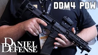 Daniel Defense  ShotShow 2020  DDM4 PDW [upl. by Tnafni]