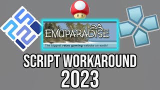 EMUPARADISE Script Workaround 2023  Fix Download Links For ROMS and ISOs [upl. by Slavic]