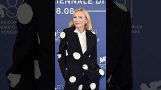 Cate Blanchett 2024 Venedik Film Festivalinde😍fashion celebrity shorts shortvideo [upl. by Ative104]