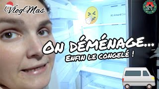 VLOGMAS  ON DÉMÉNAGE enfin le congelé 😃 😄 😁 [upl. by Blondell220]