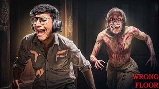 Nanga Punga Bhoot Peeche Padd Gaya Wrong Floor Horror Game [upl. by Uel]