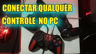 como configurar o controle lehuai no pc ou qualquer outro controle TUTORIAL [upl. by Mikal]