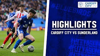 HIGHLIGHTS  CARDIFF CITY vs SUNDERLAND [upl. by Swirsky150]