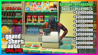 How To Rob A Store For 2000000 In GTA Online GTA 5 Money Glitch [upl. by Isador879]