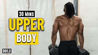 30 Mins Dumbbell Upperbody Workout For Strength amp Size  Build Muscle 17 [upl. by Mani]