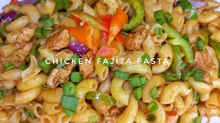 Chicken Fajita Pasta  Easy and Delicious Recipe [upl. by Eliseo817]