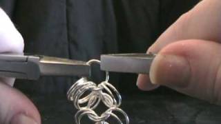 Kingsmaille Choker Tutorial chainmaille [upl. by Ailesor]