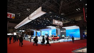 BYD in Japan Mobility Show 2023 [upl. by Aniaj]