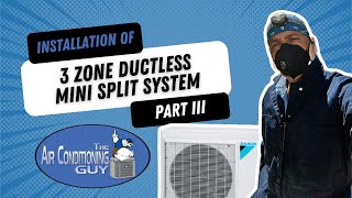 The Best Ductless Mini Split 3 Zone System [upl. by Ynotna]