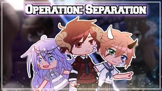 ☘️ Operation Separation ☘️ Zodiac Signs ⚜️ Gacha Club Mini MovieMovie ⚜️ [upl. by Nehtan]