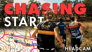 HEADCAM ORIENTEERING  Middle chasing start Trofeo Costa Cálida 2024 [upl. by Kinemod529]