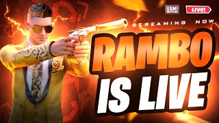 UPI ALERT SET  RAMBO IS LIVE  18  RamboYT rambolive bgmi [upl. by Dietz]