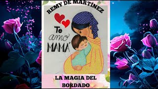 Hermosos bordados proyecto 134 Día de las Madres [upl. by Coryden461]