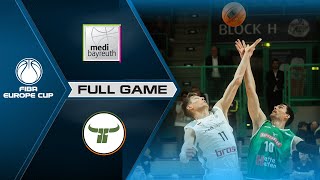 Medi Bayreuth v Kapfenberg Bulls  Full Game  FIBA Europe Cup 202122 [upl. by Ocirne]