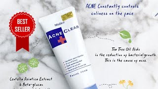 MISTINE ACNE CLEAR FACIAL FOAM 85G ফেস ওয়াশ মেড ইন থাইল্যান্ড [upl. by Lennaj]