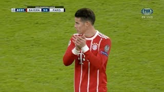 JAMES RODRIGUEZ VS PSG HOME 5122017 by JAMESR10™ [upl. by Atteloj714]