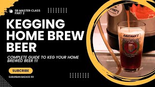 Kegging and Bottling Homebrew Beer Complete Beginners Guide to home brewing [upl. by Lavella]