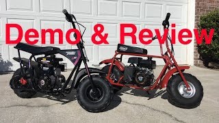 3 Month REVIEW  Coleman CT100U Off Road Gas Mini Bike amp MMB80 Demo [upl. by Westley]