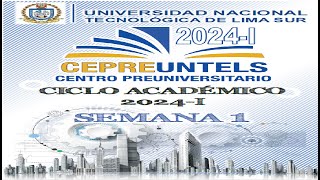 CEPRE UNTELS SEMANA 1 EJERCICO 1 [upl. by Hasheem]