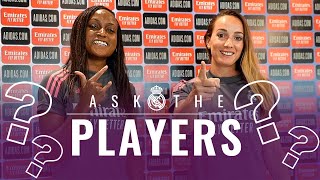 Who is your favorite Real Madrid mens player  Ask Chioma amp Asllani [upl. by Holofernes]