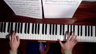 La cumparsita  Piano Tutorial   Free Sheet music [upl. by Annaihr]