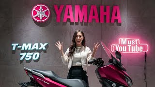 quot2025 TMAX 750 First Look Yamahas New Powerhouse Scooterquotyamaha tmax [upl. by Aicnom]