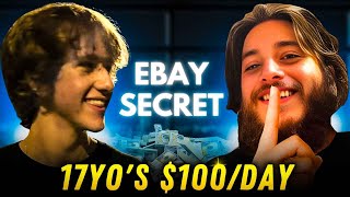 17YearOld Reveals the Secret to Making 100Day Dropshipping on eBay [upl. by Akierdna110]