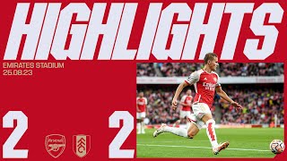 HIGHLIGHTS  Arsenal vs Fulham 22  Saka Nketiah [upl. by Chariot831]