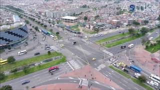 Movilidad Bogota Av Ciudad de Cali  Av Suba Drone Siriri Capital [upl. by Elfstan453]